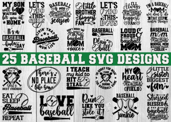 Baseball SVG Bundle: Graphics and Crafts