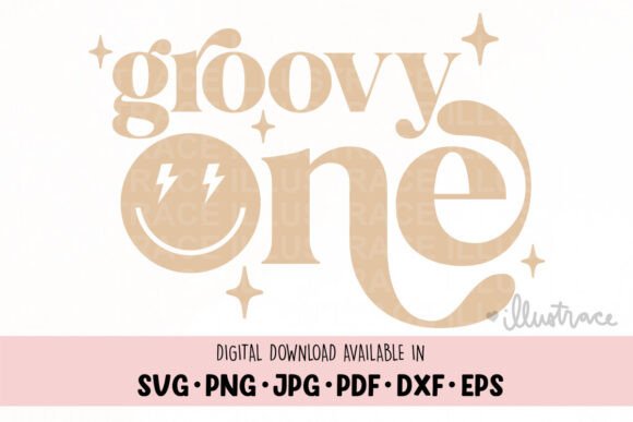 Groovy One Svg, 1st Birthday Svg