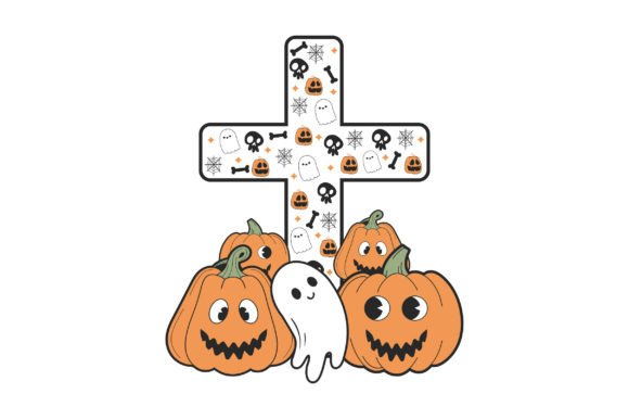 Halloween Pumpkin SVG Sublimation Graphics