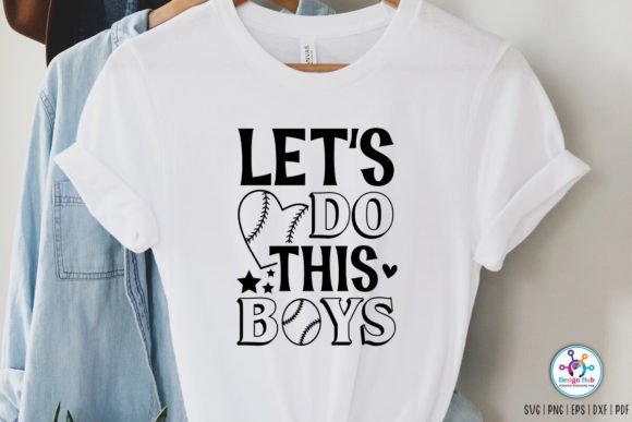 Let's Do This Boys SVG: Graphics for Crafts