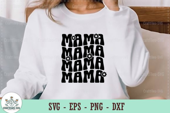 Mama - Mother's Day Retro SVG