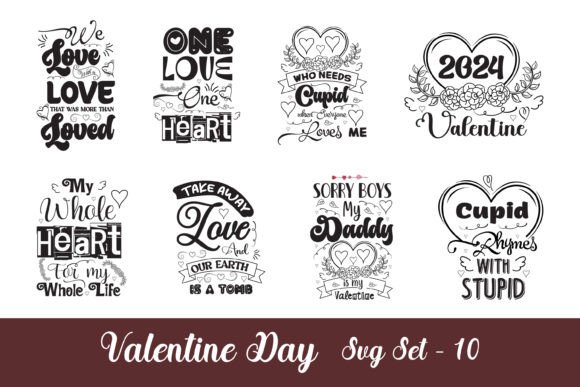 Valentine Day Quotes Svg Sublimation 10