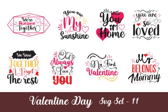 Valentine Day Quotes Svg Sublimation 11